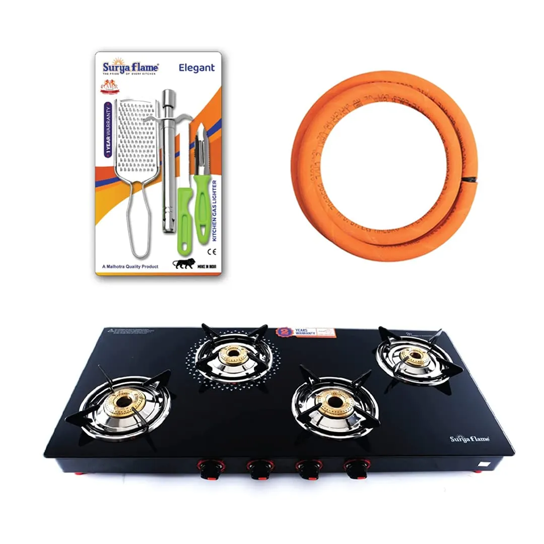 1 SF PNG STOVE 4B S..|1 SF HOSE PIPE 1.5 MTR..|1 SF SPARK LIGHTER - CHROME (..