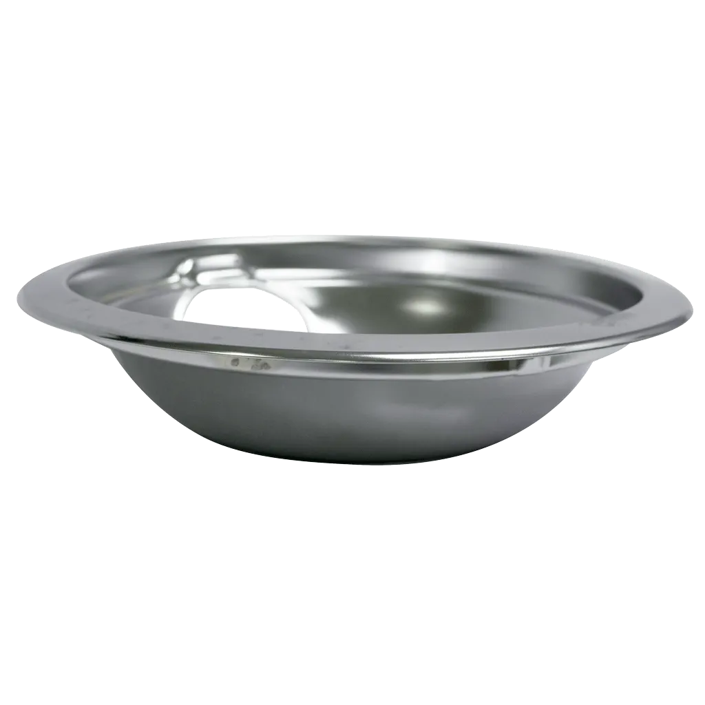 115A Range Kleen Style A Small Heavy Duty Chrome Replacement Drip Bowl