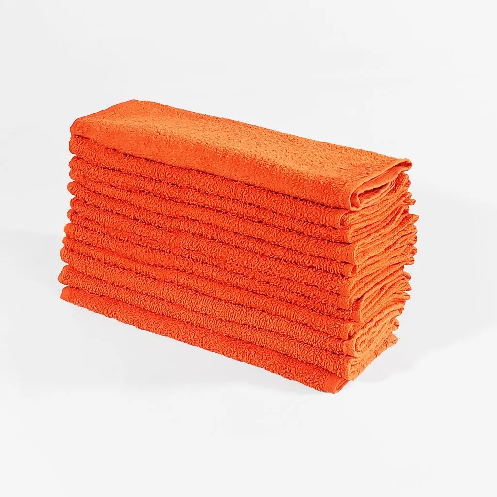 11" x 18 Velour Fringed Fingertip Towels by the Dozen - Colors