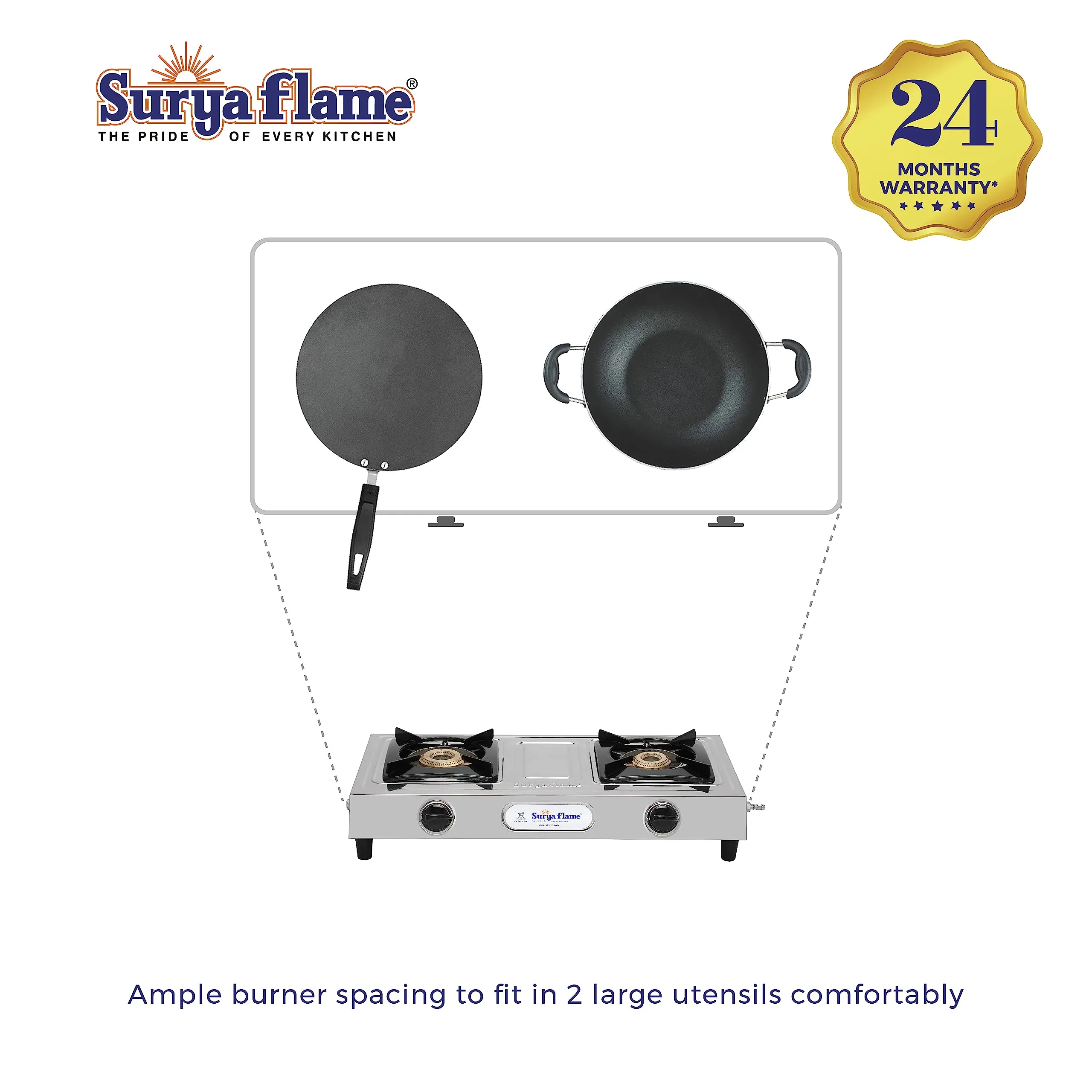 2 SF LPG STOVE 2B VENU..