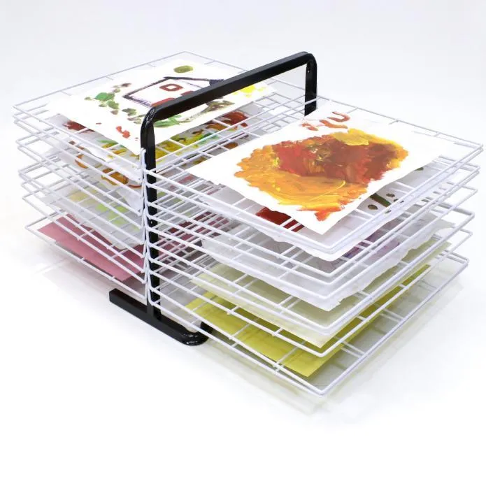 20 Shelf Table Top Painting Drying Rack