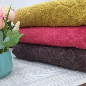 3 Jacquard Hand Towel Bundle - Medium Size