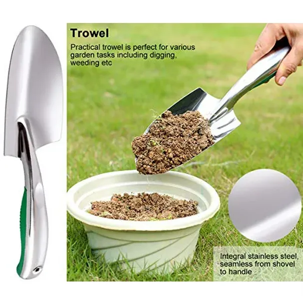 3 Pcs Of Stainless Steel Heavy Duty Gardening Kit