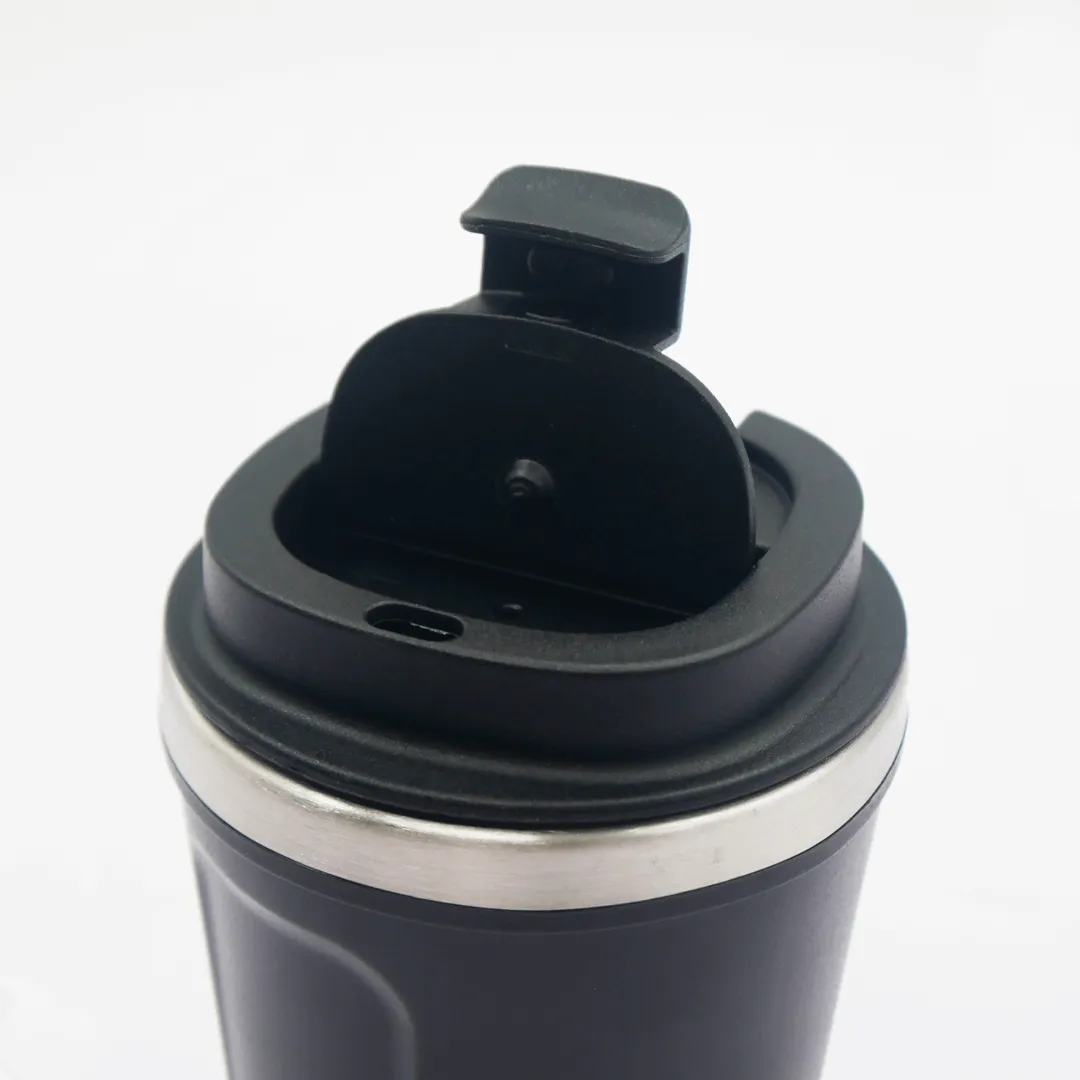 380ml Stainless Steel Suction Coffee Mug