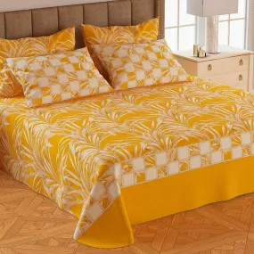 5Pcs Double Bedsheet Set - Y15