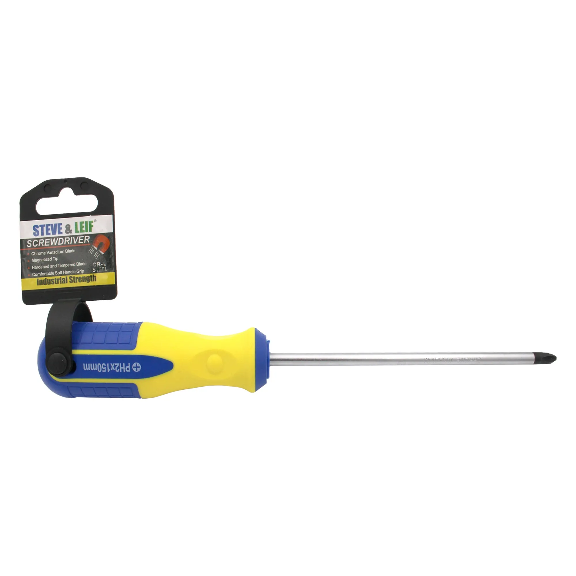 6 inch Yellow/Blue Phillips Screwdriver (6x150mm)