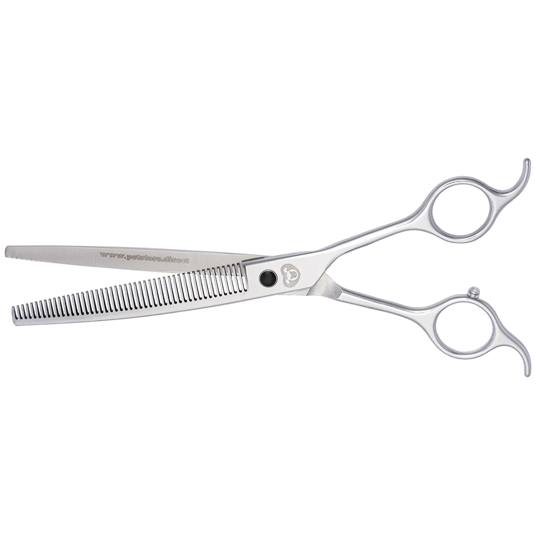 7.5" 48T Curved Thinning Shears by PetStore.Direct