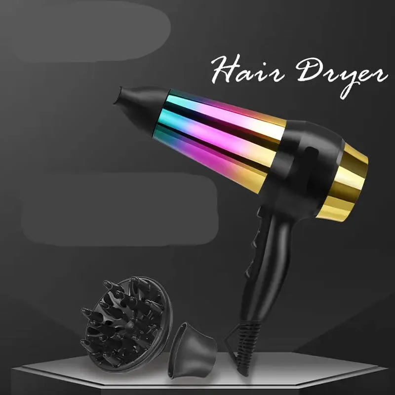 8000W Quick-Drying Portable Travel Metal Hair Dryer En-8896C