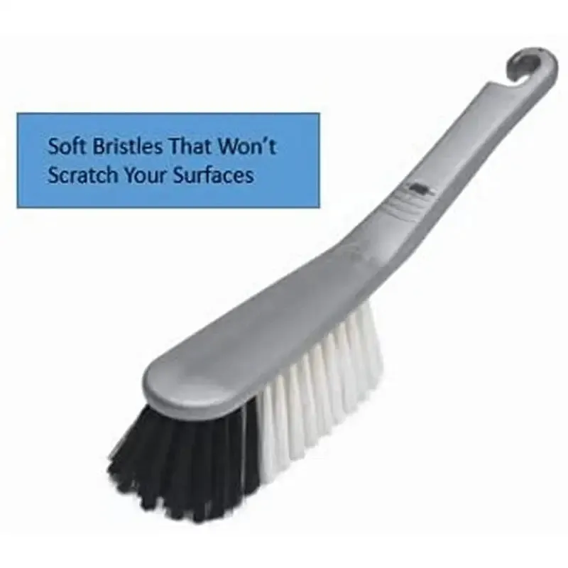 Addis Hand Brush Metallic Grey (Soft)