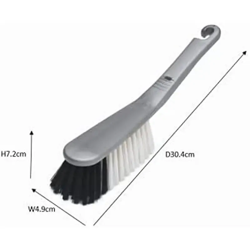 Addis Hand Brush Metallic Grey (Soft)