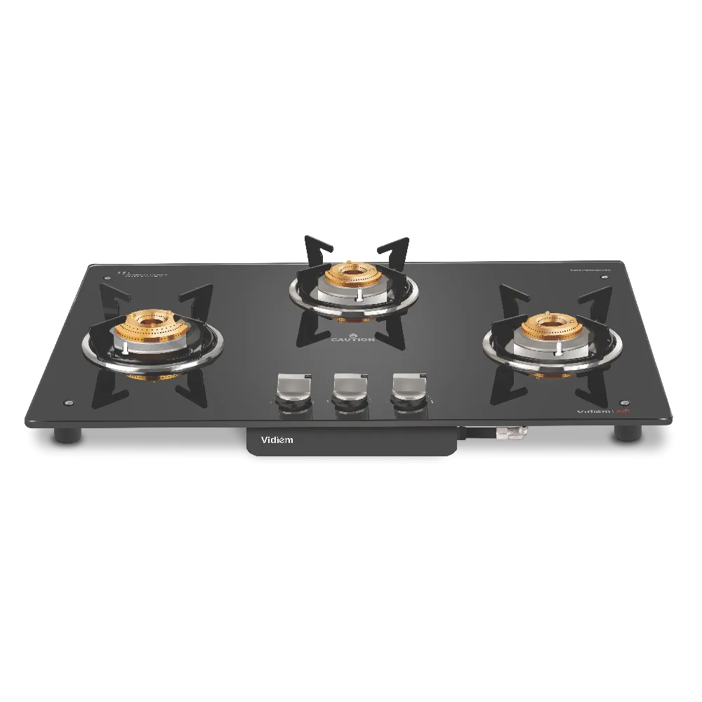 Air Hob 3 Burner Auto Ignition