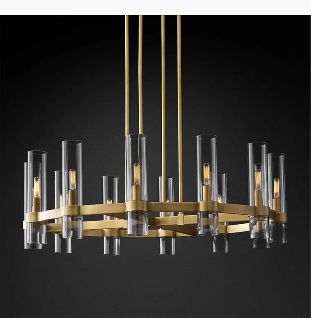 Akolia Ravelle Vintage American Series LED Wall / Hanging Chandelier