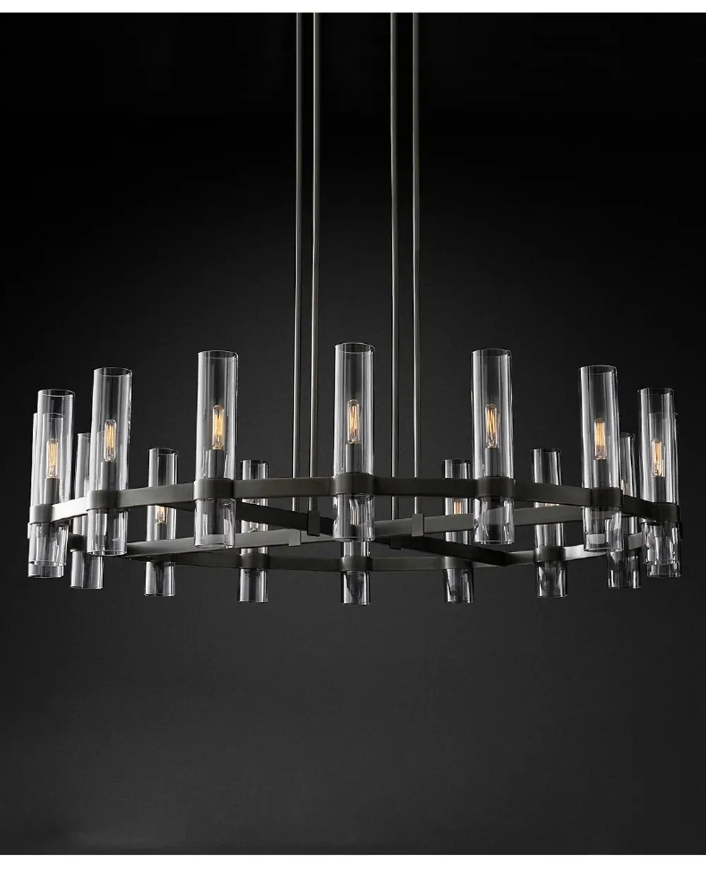 Akolia Ravelle Vintage American Series LED Wall / Hanging Chandelier