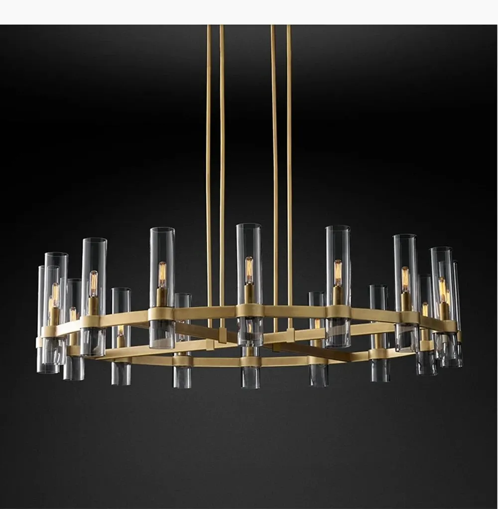 Akolia Ravelle Vintage American Series LED Wall / Hanging Chandelier