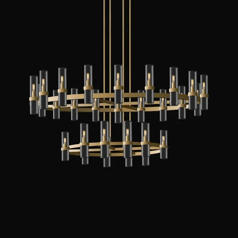 Akolia Ravelle Vintage American Series LED Wall / Hanging Chandelier