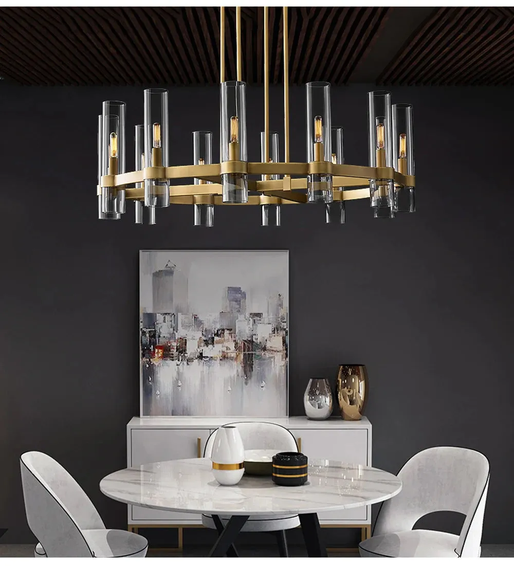 Akolia Ravelle Vintage American Series LED Wall / Hanging Chandelier