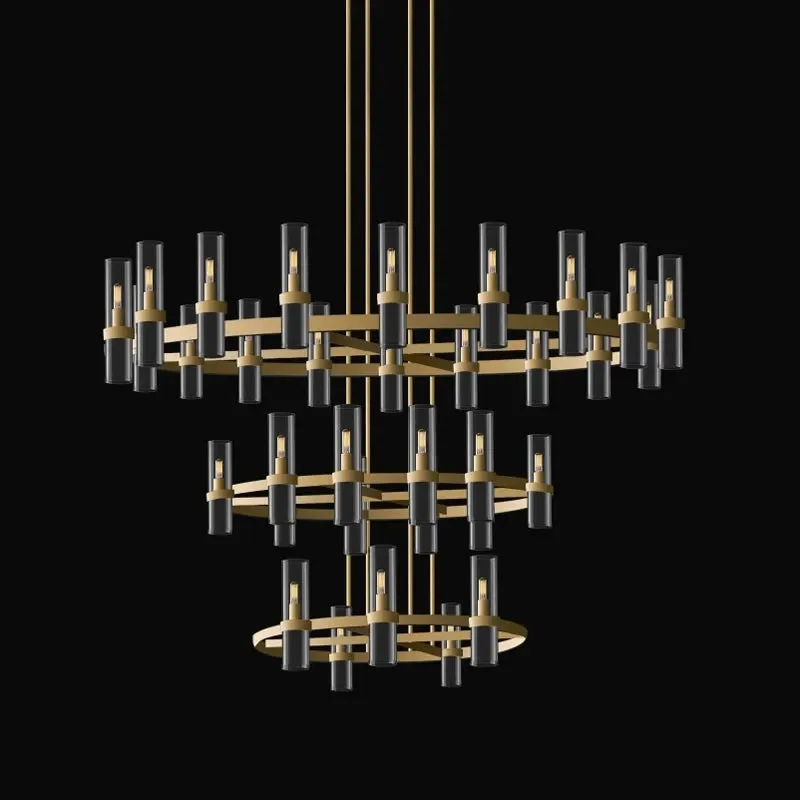 Akolia Ravelle Vintage American Series LED Wall / Hanging Chandelier