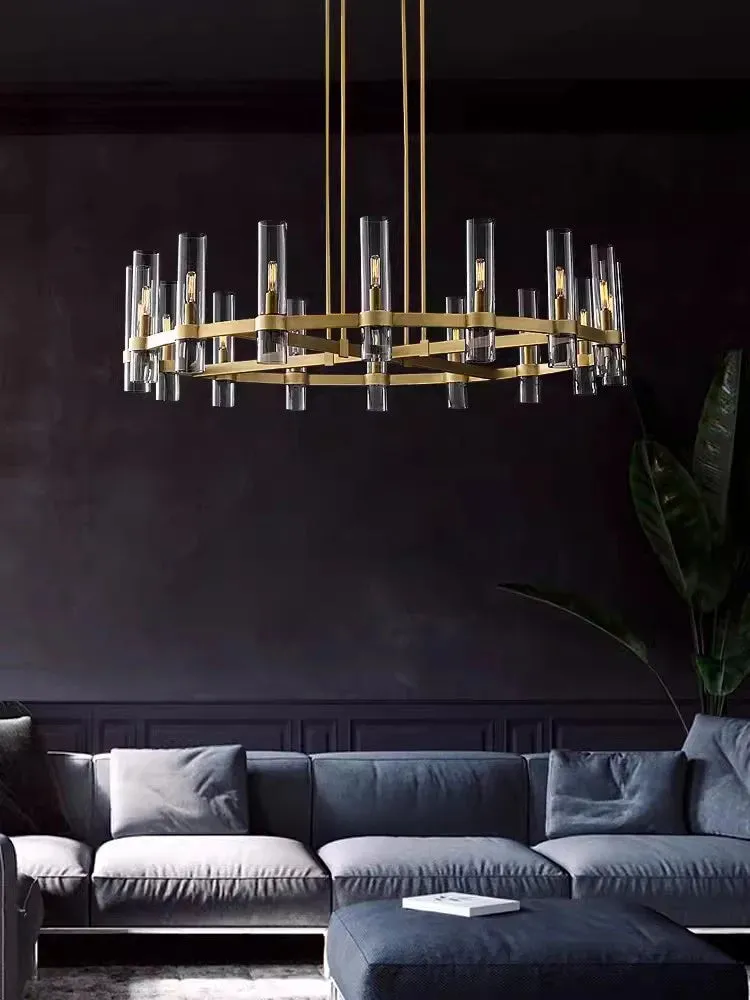 Akolia Ravelle Vintage American Series LED Wall / Hanging Chandelier