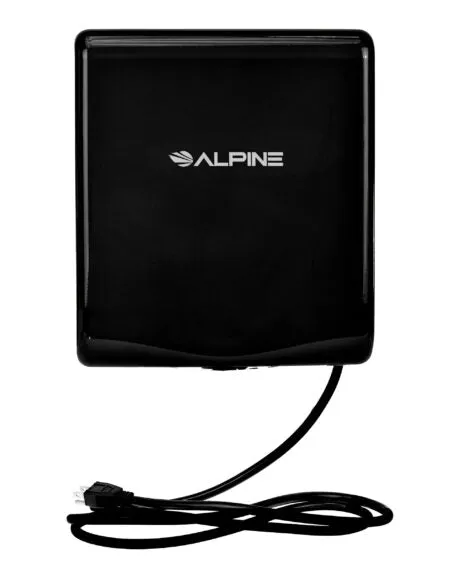 Alpine ALP405-10-BLA Willow High Speed Commercial Hand Dryer, 120V, Black