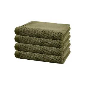 Angove OLIVE Hand Towels 4 Pack by Bambury