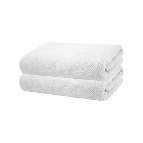 Angove WHITE Bath Towel 2 Pack by Bambury