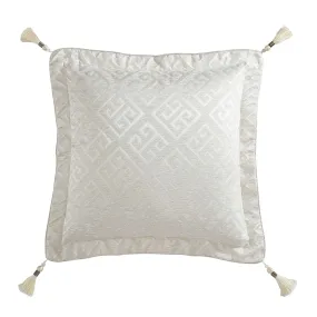 Athena Gold Square Cushion Pillowcase by Davinci