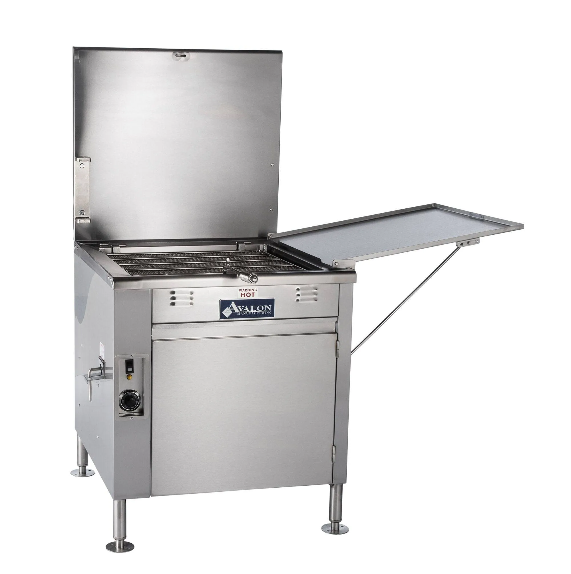 Avalon (ADF24-E) Donut Fryer 24" X 24", Electric (1 phase), Left Side Drain Board