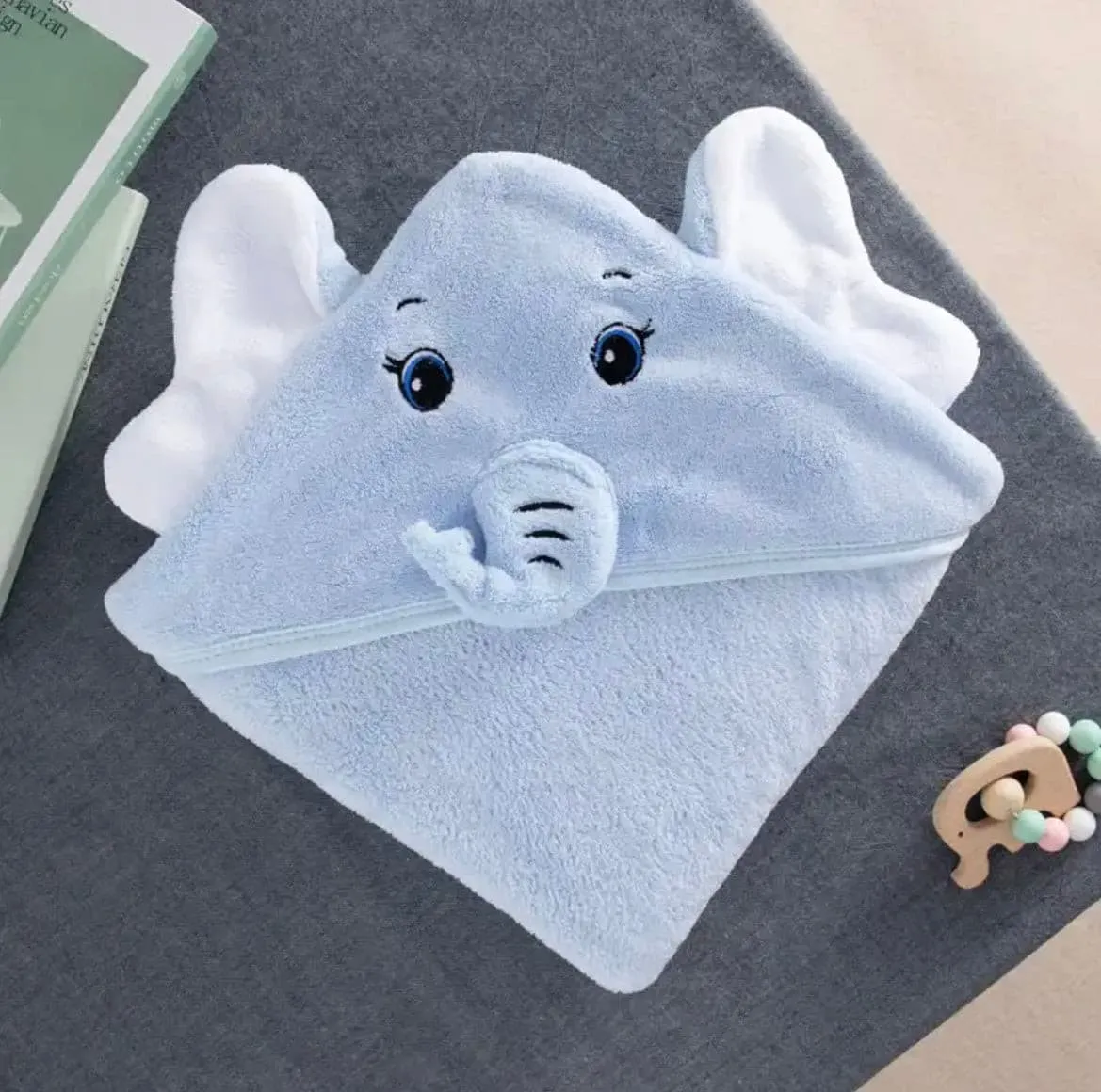 Baby Ears Hooded Bath Towel