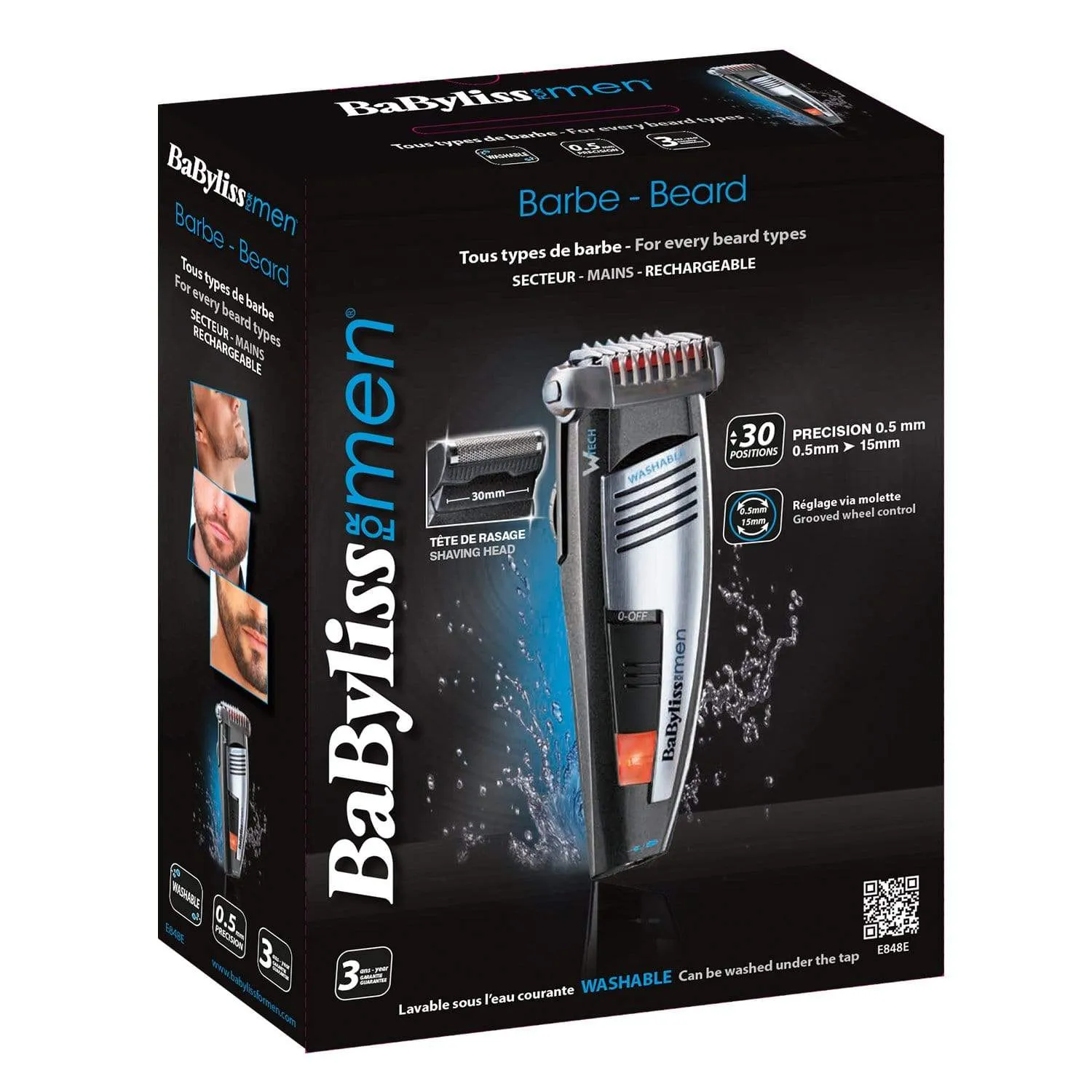 BaByliss Cordless Washable Trimmer 35mm