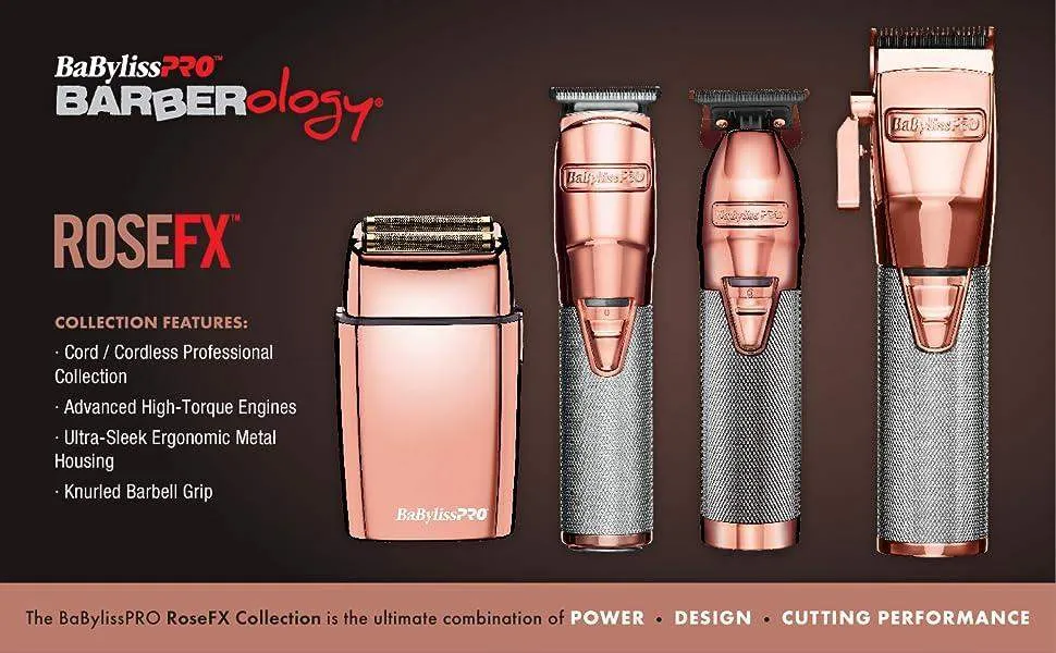 Babyliss Pro Barberology Hair Trimmer FX788RG ROSEFX