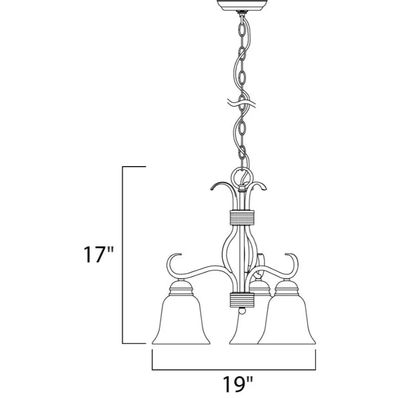 Basix 19" Chandeliers