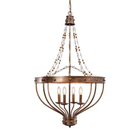 Beaded Empire Chandelier by Zentique