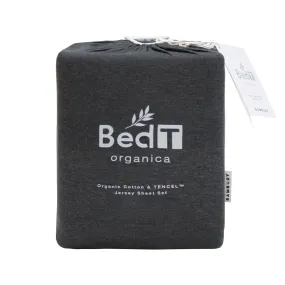 BedT Organica Sheet Set - Charcoal by Bambury