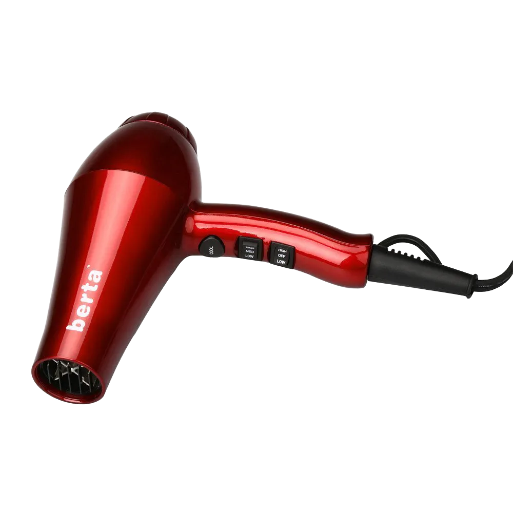 Berta 1875 Watts Professional Blow Dryer 2 Speed