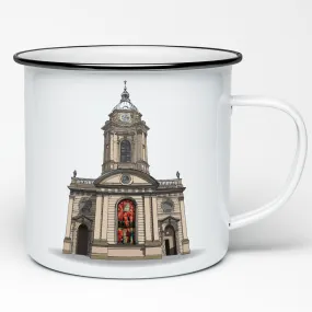 BIRMINGHAM CATHEDRAL ENAMEL MUG