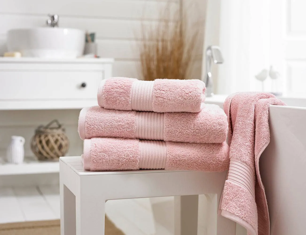 Bliss Pima Supersoft Fluffy Cotton 650gsm Towels