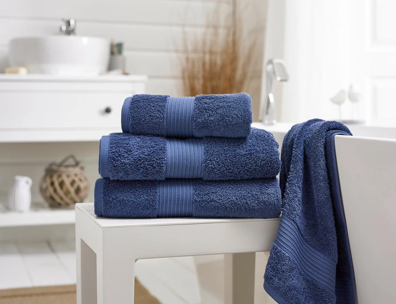 Bliss Pima Supersoft Fluffy Cotton 650gsm Towels