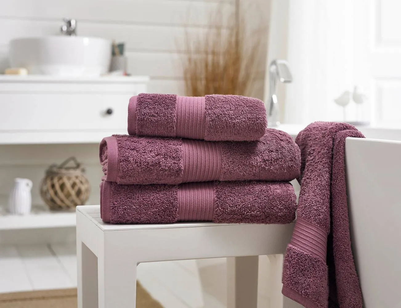 Bliss Pima Supersoft Fluffy Cotton 650gsm Towels