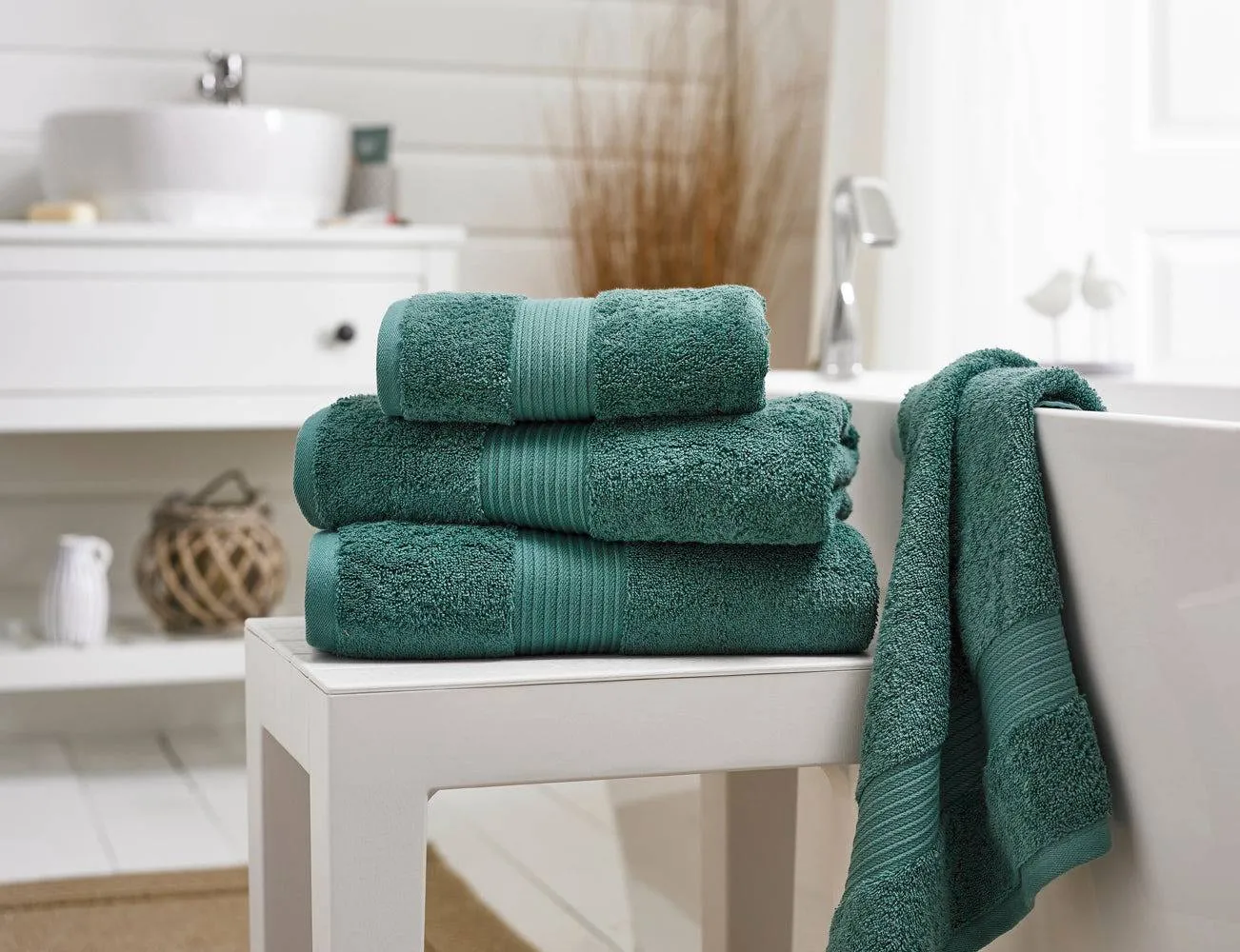 Bliss Pima Supersoft Fluffy Cotton 650gsm Towels