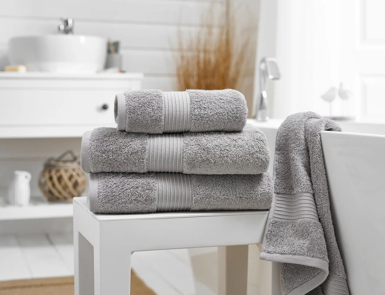 Bliss Pima Supersoft Fluffy Cotton 650gsm Towels