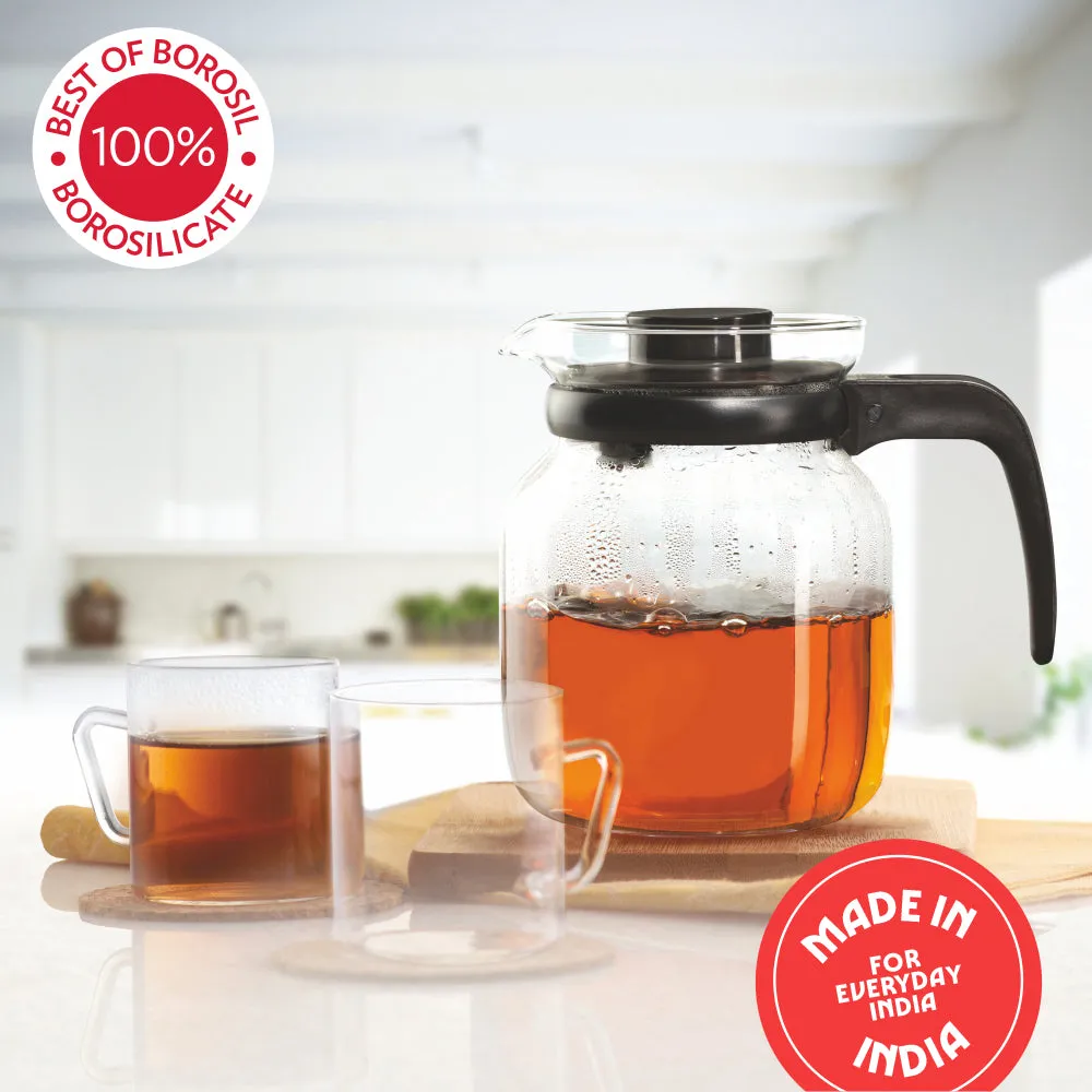 Borosil Carafe w Inbuilt Strainer