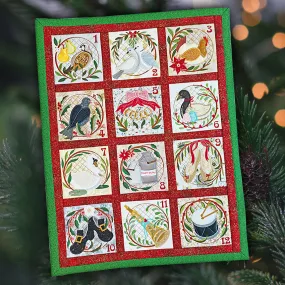 BOW Twelve Days of Christmas Quilt -  Assembly Instructions