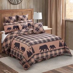 Cabin Life 3 pc Quilt Set DQ23248