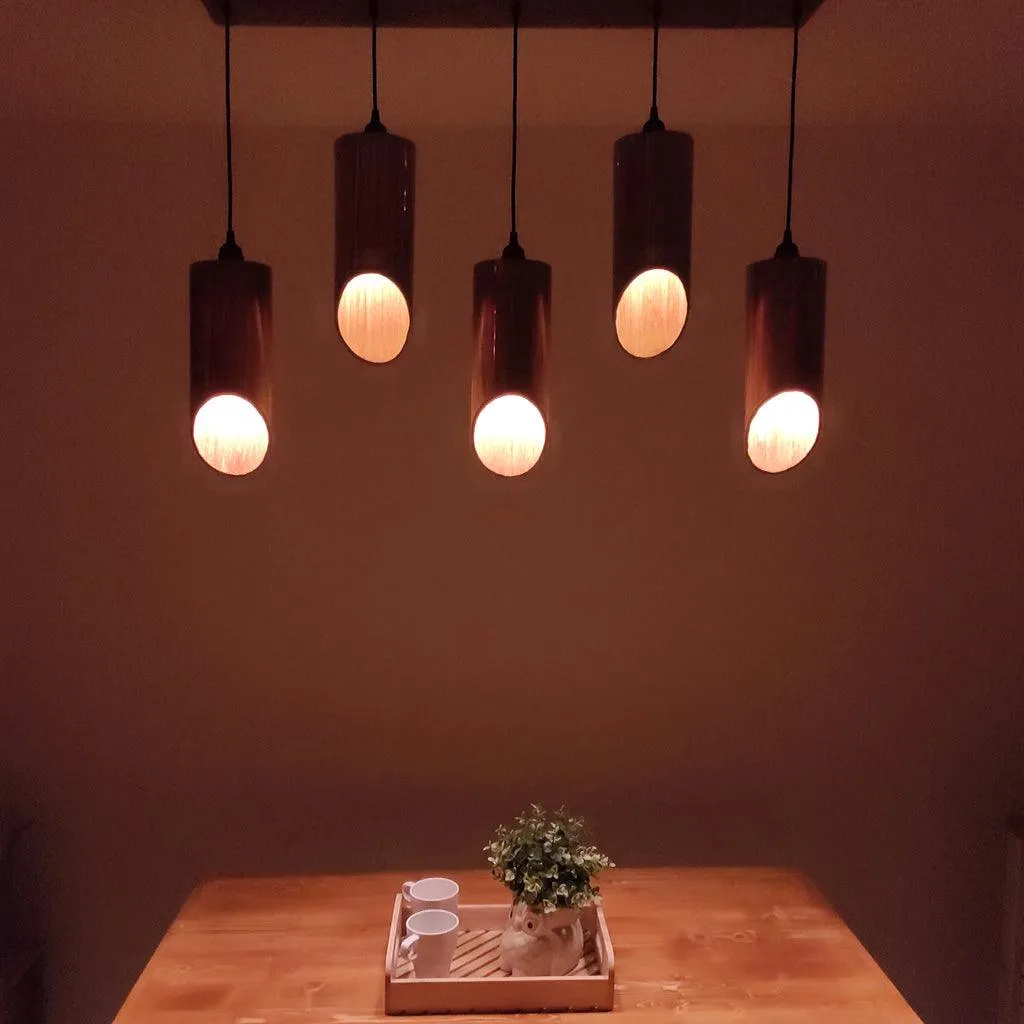 Cedar Brown 5 Series Hanging Lamp