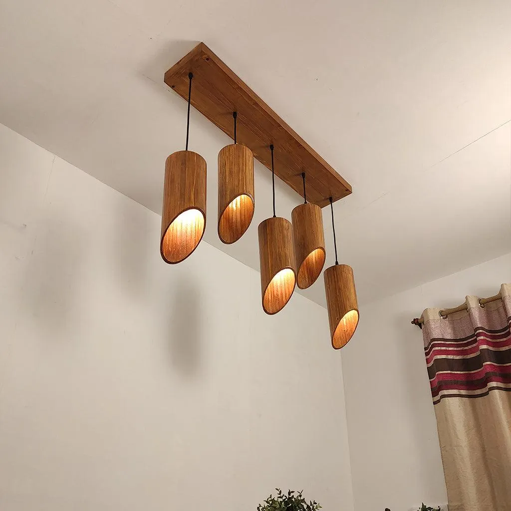 Cedar Brown 5 Series Hanging Lamp