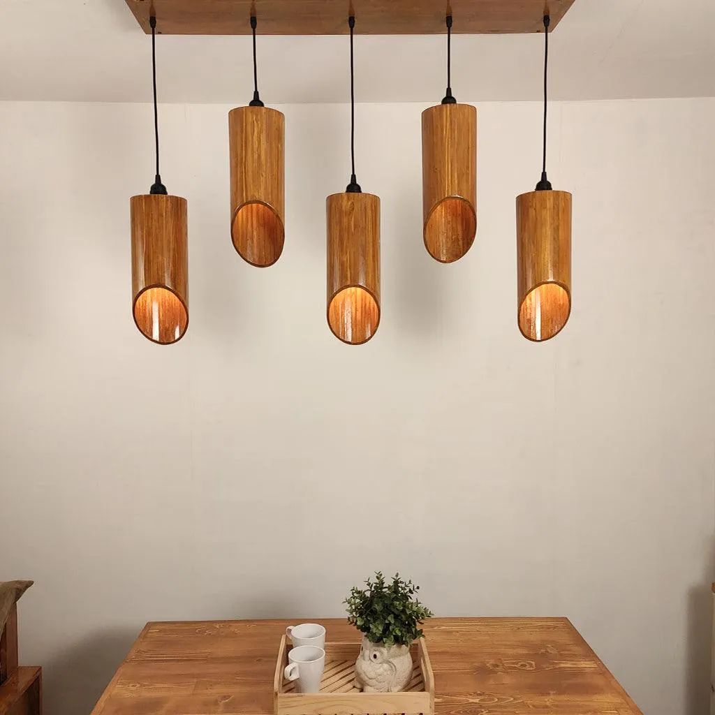 Cedar Brown 5 Series Hanging Lamp