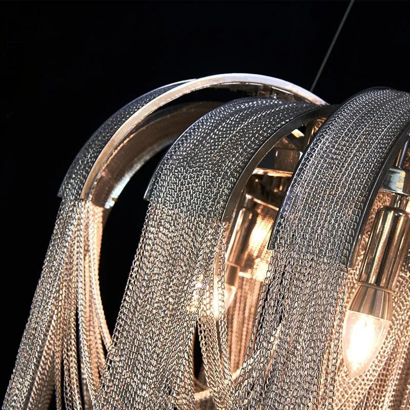 Chain Chandelier: Elegant Lighting Fixture for Modern Spaces