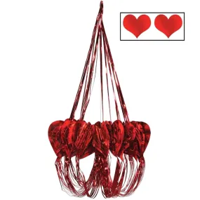 Chandelier Heart 30in