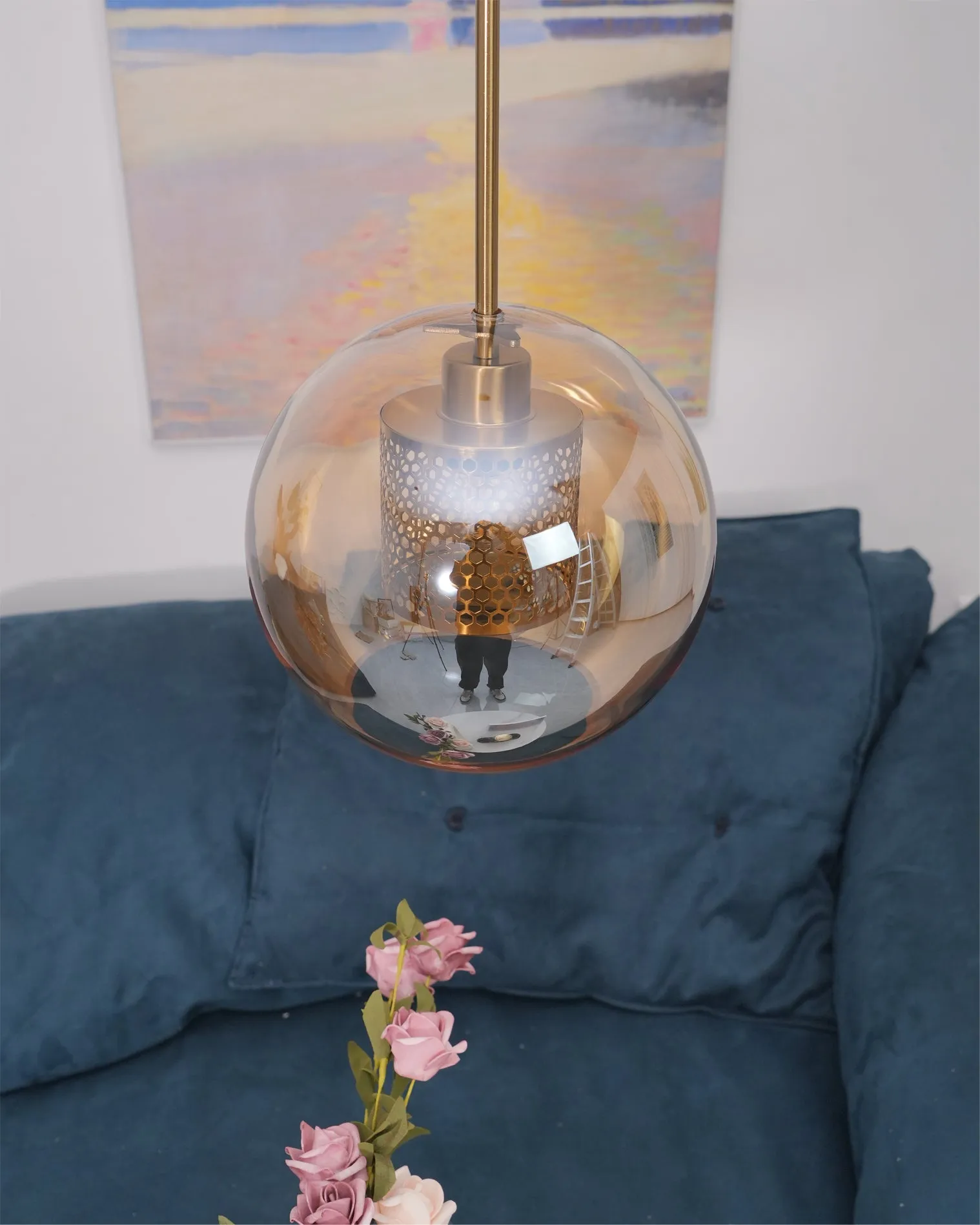 Chiswick Glass Pendant Light