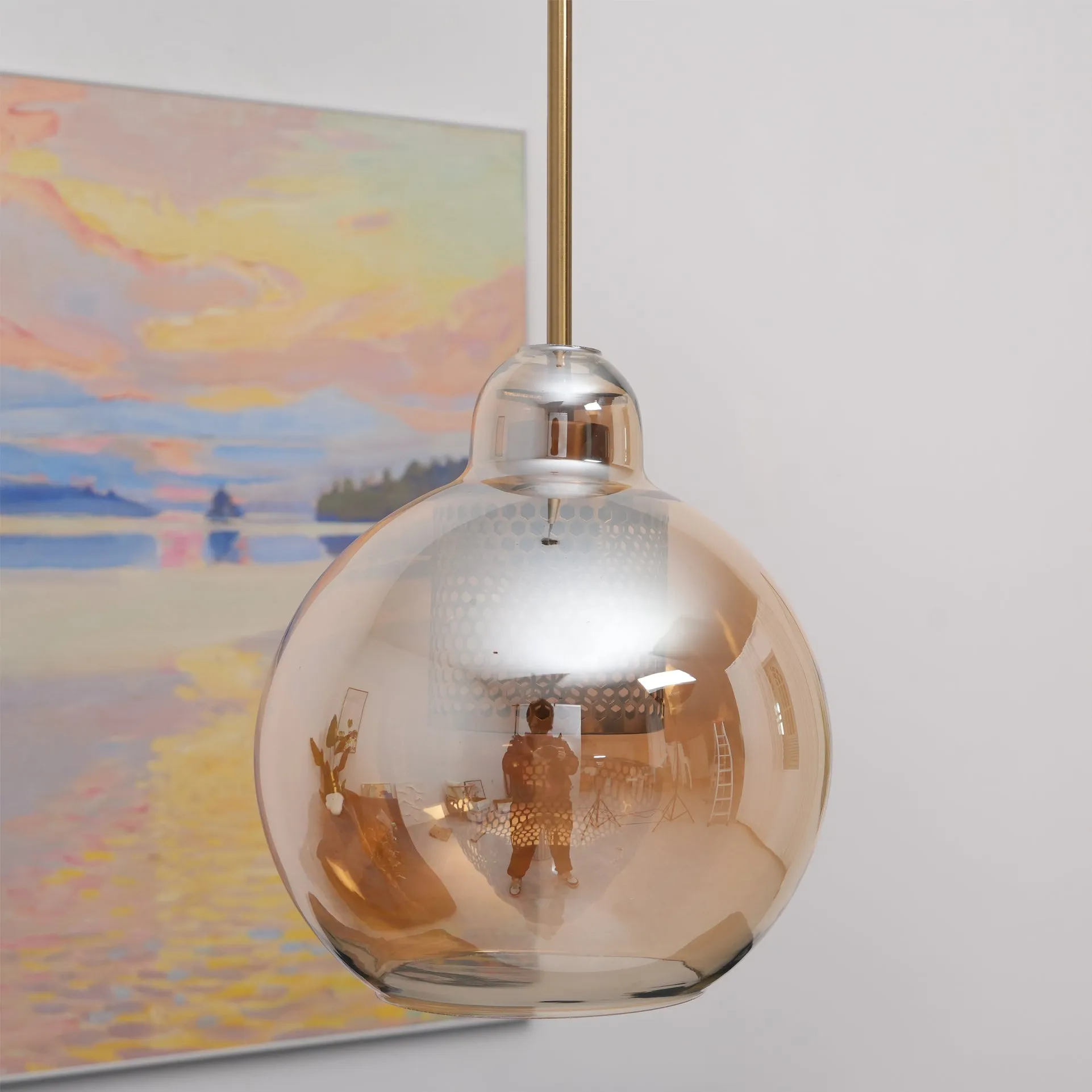 Chiswick Glass Pendant Light